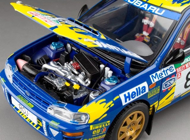 Sun Star SS5528 1/18 Subaru Impreza 555 New Zealand 1997 Diecast