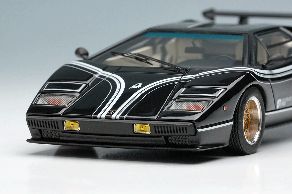Make Up EIDOLON EM443A 1/43 Lamborghini Countach LP500R Tokyo Show 1977