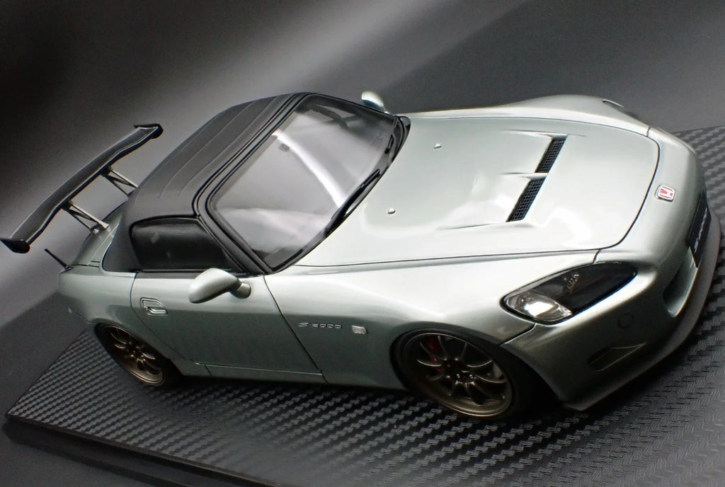 Ignition Model IG3918 1/18 Honda S2000 AP1 Gun Metallic Roadster