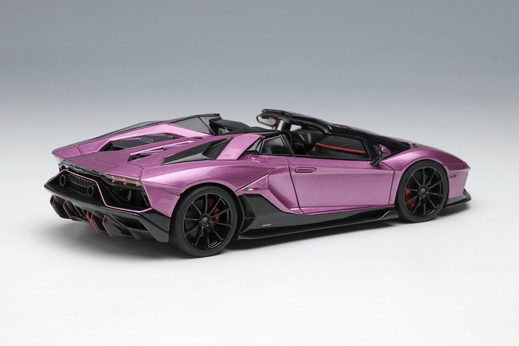 EIDOLON EM638E 1/43 Lamborghini Aventador LP780-4 Ultimae Roadster Viola 30th
