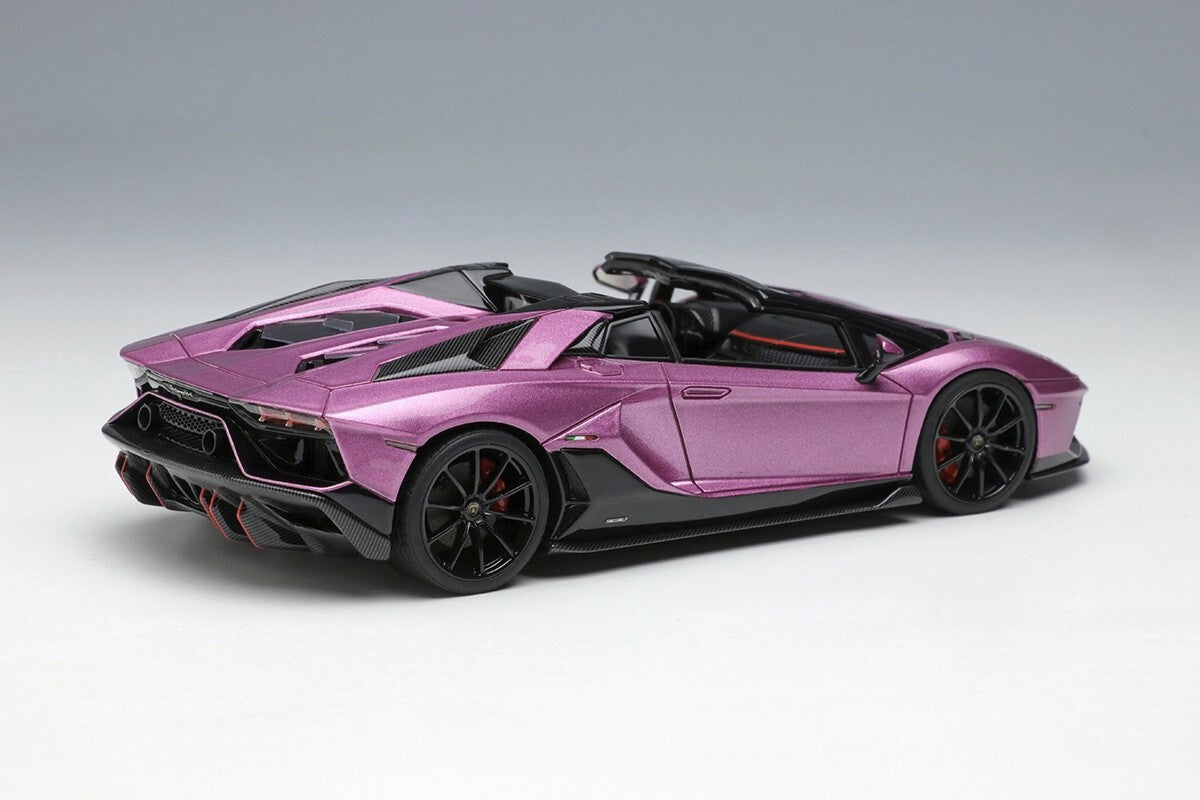 EIDOLON EM638E 1/43 Lamborghini Aventador LP780-4 Ultimae Roadster Viola 30th