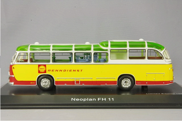 Schuco SCH450896500 1/43 Auwarter Shell Racing Service Bus Multi Color