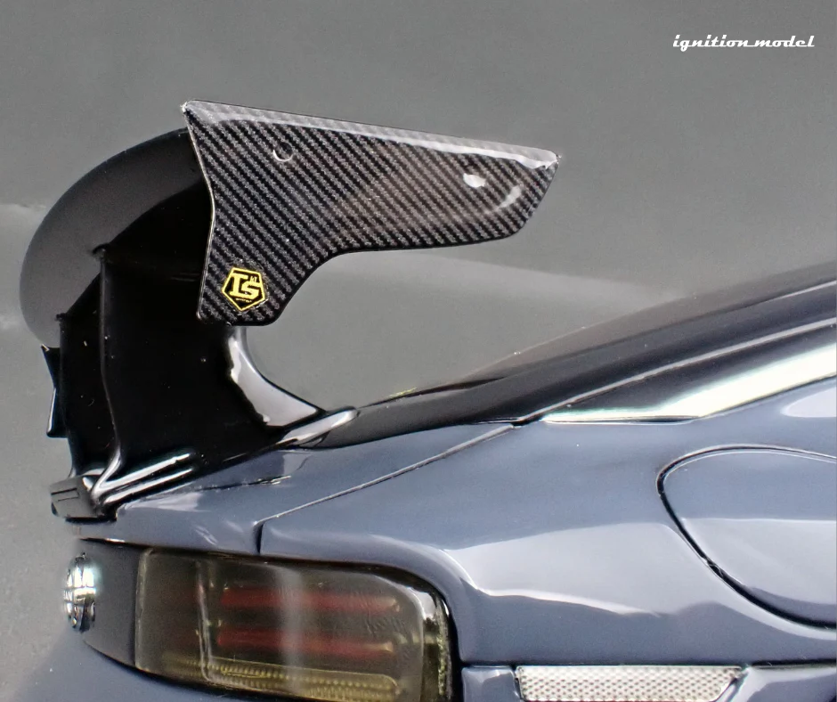 Ignition Model IG3388 1/18 TOP SECRET Nissan Fairlady Z RZ34 Stealth Gray Resin