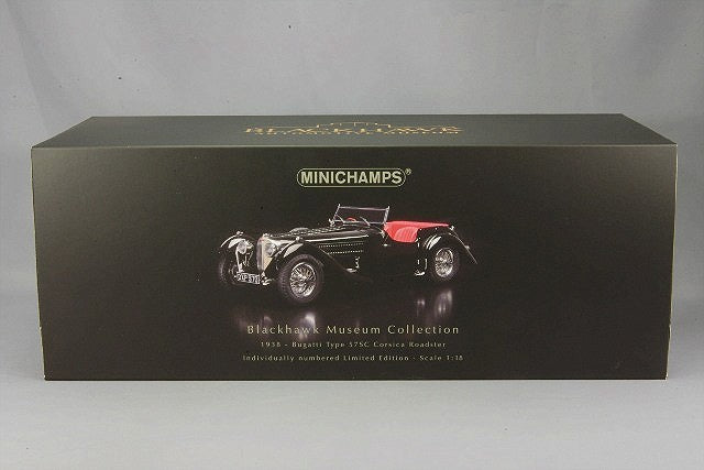 Minichamps MC107110430 1/18 Bugatti Type 57C Corsica 1938 Resin