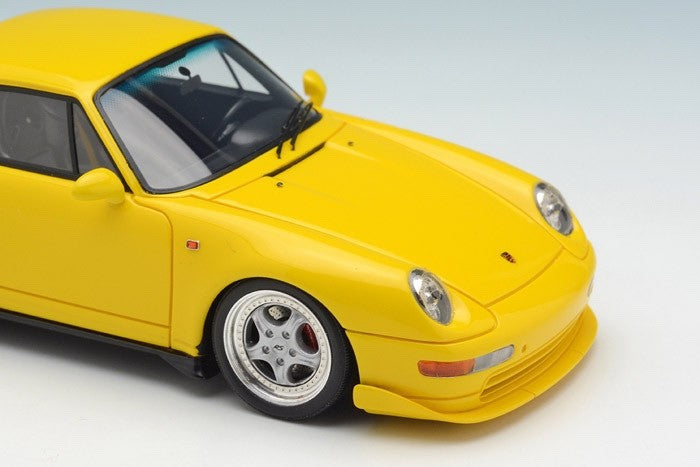 Make Up VISION VM096B 1/43 Porsche 911 (993) Carrera RS 1995 Speed Yellow