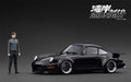 Ignition Model IG3593 1/18 Porsche 964 Blackbird Wangan Midnight Black Resin
