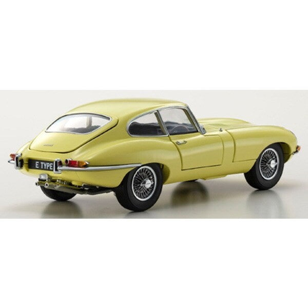 Kyosho KS08954LY 1/18 Jaguar E-Type Pale Primrose Light Yellow