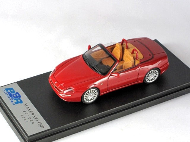 BBR BBR143C 1/43 Maserati 4200GT Spyder 2001 Dark Red Bordeaux Resin