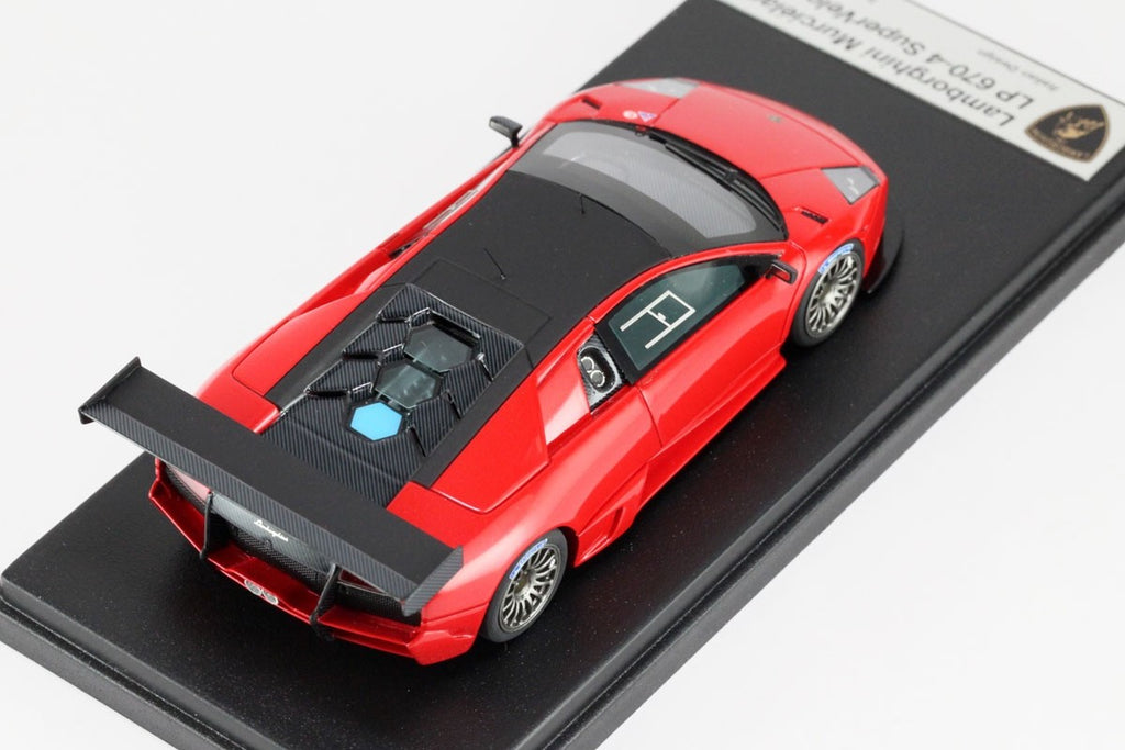 Looksmart LS379C 1/43 Lamborghini Murcielago LP670-4 SV 2009 Metallic Red Ltd 25