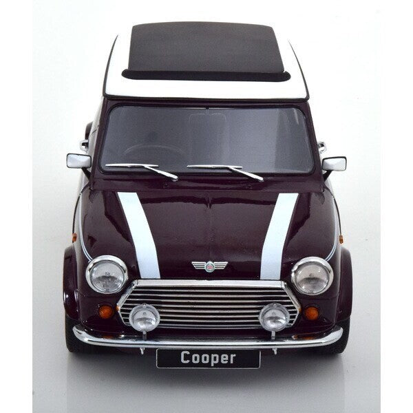 KK Scale KKDC120075R - 1/12 Mini Cooper Sunroof Purple Metallic/White Right-Hand