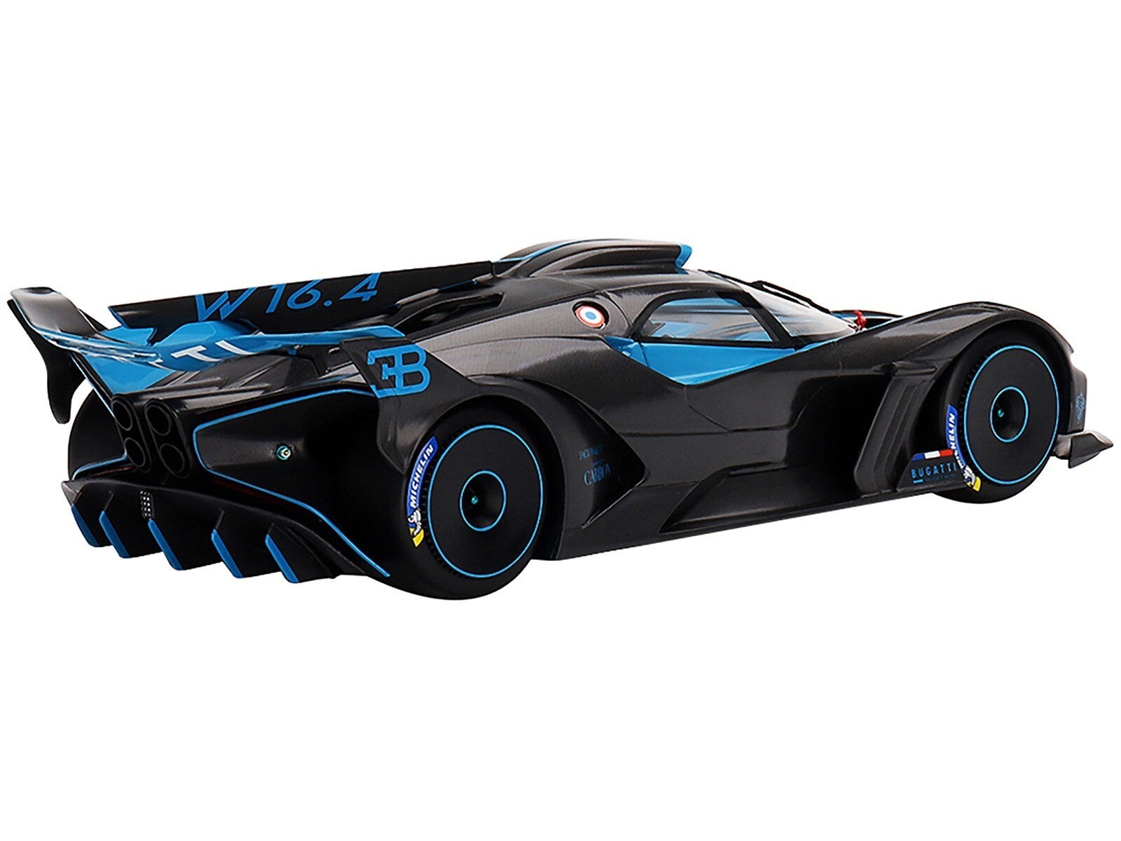 Top Speed TS0434 1/18 Bugatti Bolide Presentation Model Blue Resin Car