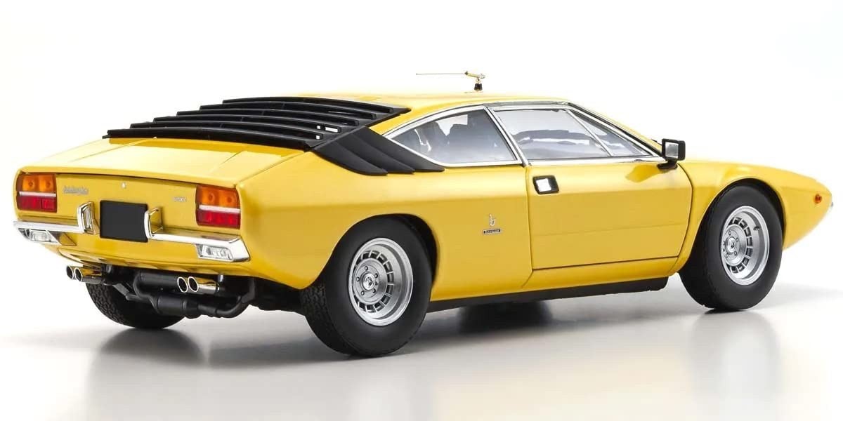 Kyosho 1/18 Lamborghini Urraco Yellow Diecast Model Car KS08446GY Japan Import