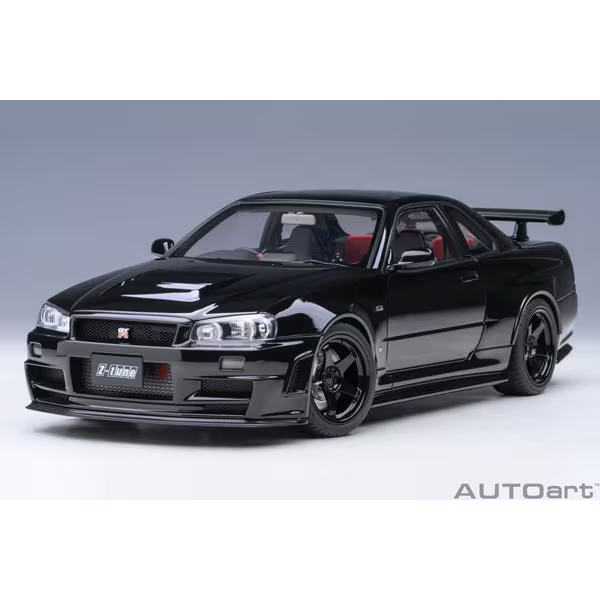 AUTOart 77463  1:18 Nissan Skyline GT-R R34 NISMO Z-tune Black Pearl Diecast