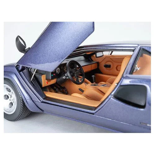 Kyosho KS08320DBL 1/18 Lamborghini Countach LP5000 Dark Blue Diecast