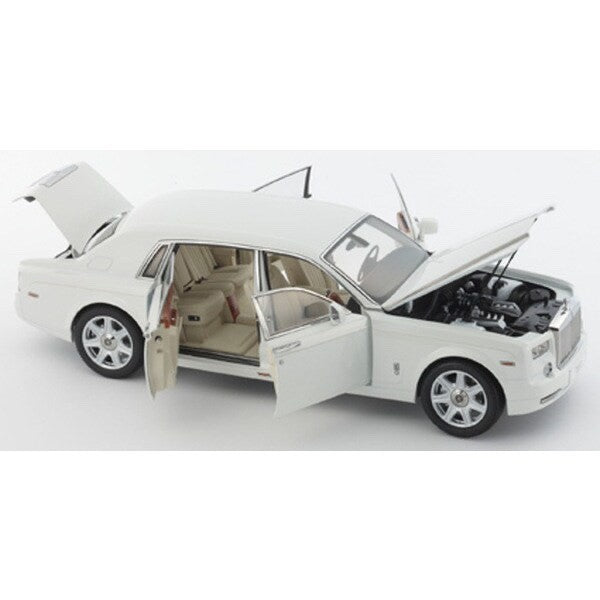 Kyosho KS08841EW2 – 1/18 Rolls-Royce Phantom EWB “English White” (Die-cast)