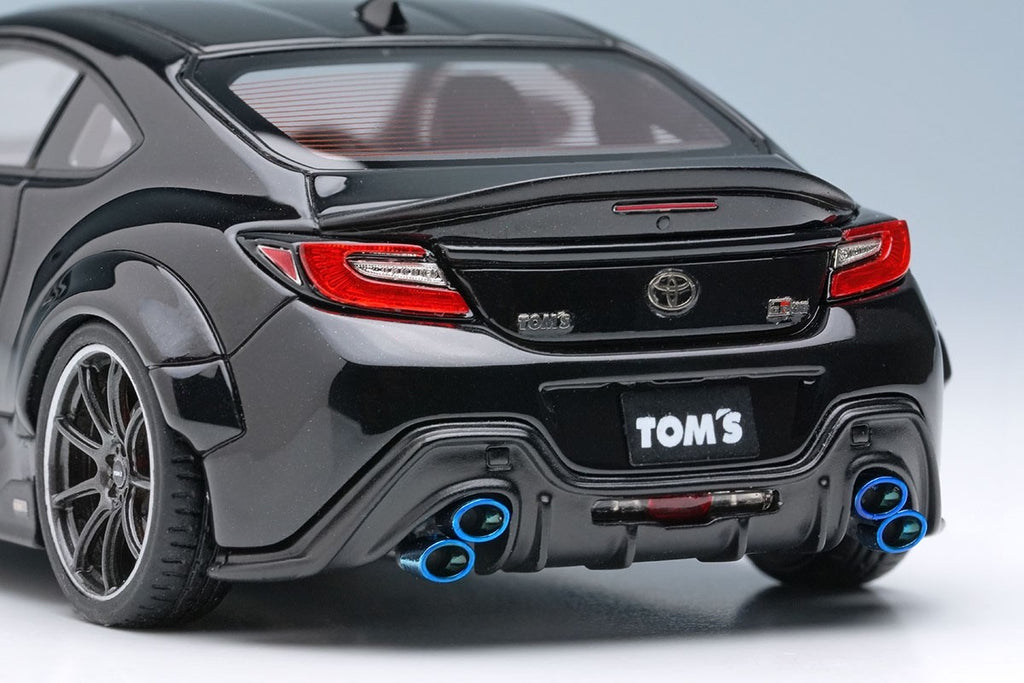 Make Up EIDOLON EM725H 1/43 TOM'S GR86 Wide Body 2022 Crystal Black Silica