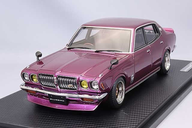 Ignition Model IG3171 1/18 Nissan Bluebird U 2000GTX G610 Datsun 610 Purple