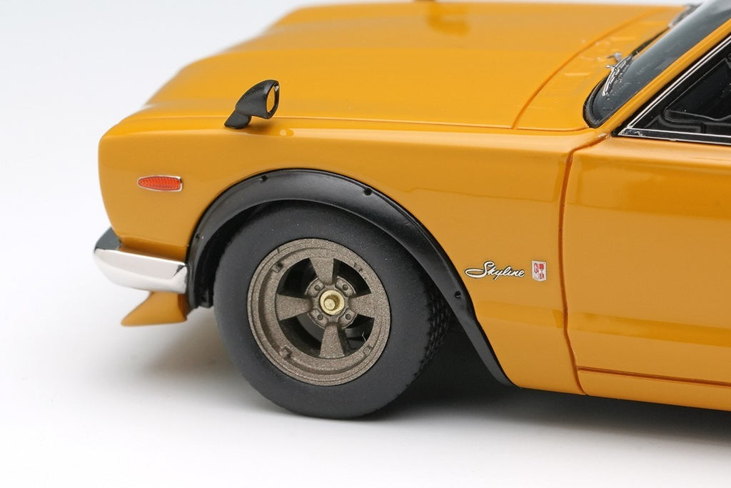 Make Up VISION VM244C 1/43 Skyline 2000 GT-R KPGC10 1971 Brown with Spoiler