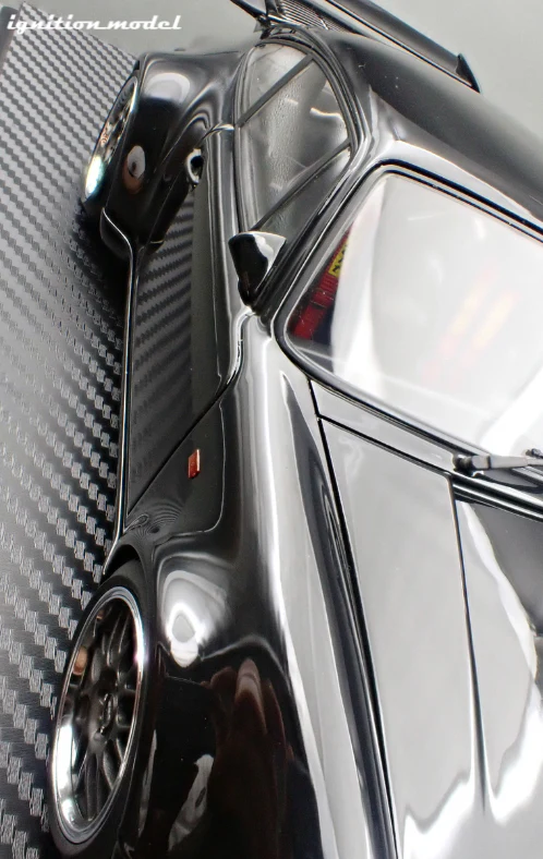 Ignition Model IG3594 1/18 Porsche 911 964 Blackbird Wangan Black Resin