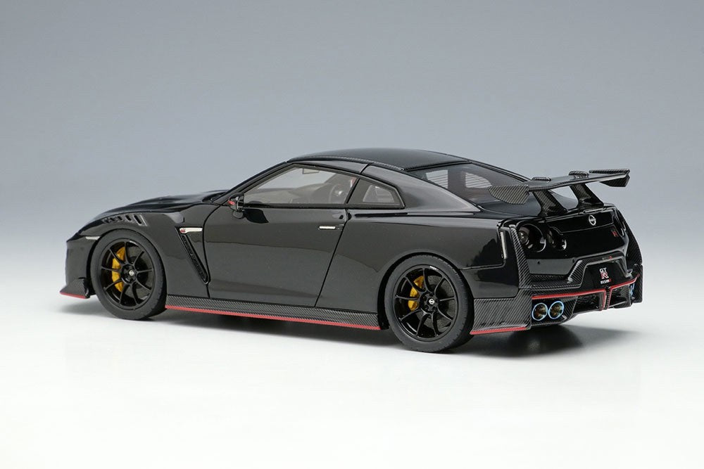 Make Up EIDOLON EM685D 1/43 Nissan GT-R NISMO 2024 Meteor Flake Black Pearl