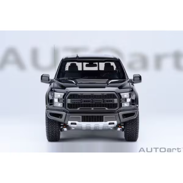 AUTOart 72947 1/18 Ford F-150 Raptor SuperCrew 2019 Black Diecast