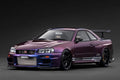 Ignition Model IG3850 1/18 TOP SECRET 34GT-R Purple Metallic