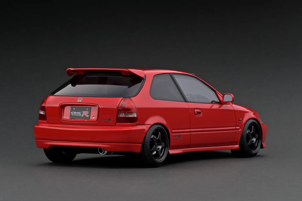 Ignition Model IG2677 1/18 Honda Civic Type R EK9 Red Carbon Resin