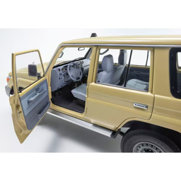 KYOSHO AL870102 1/18 Toyota Land Cruiser 76 2017 Beige Die-Cast Model