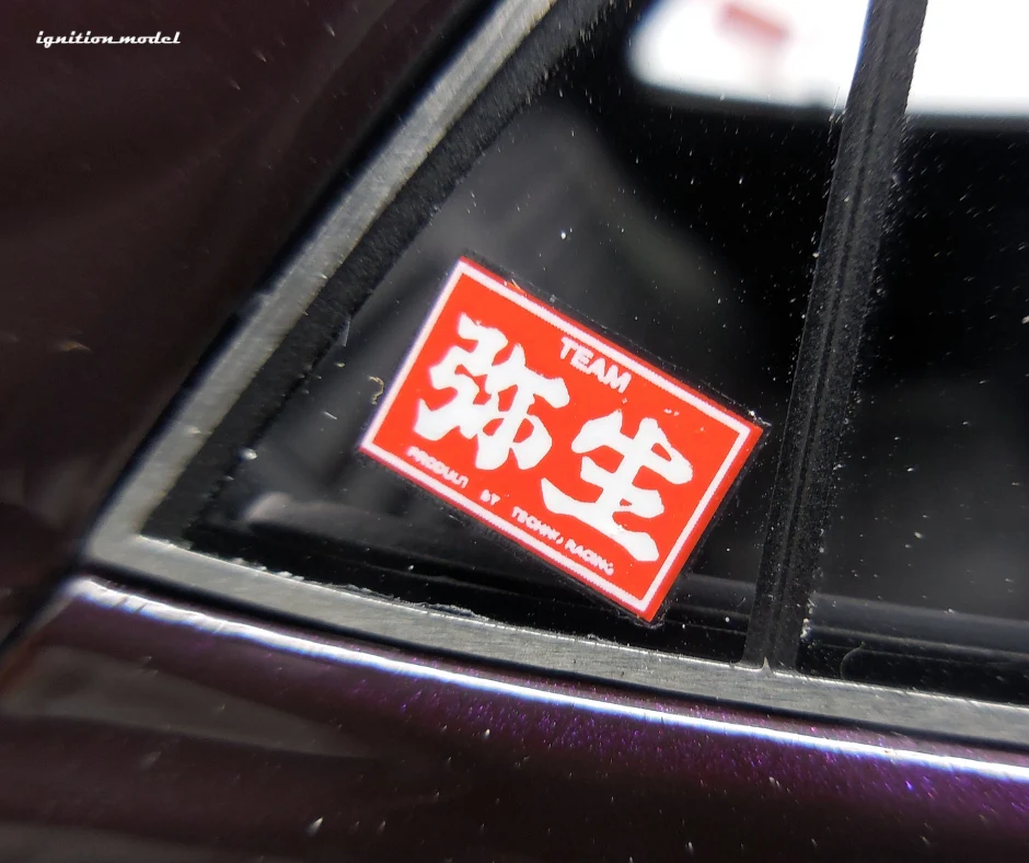 Ignition Model IG3270 1/18 Nissan Skyline Kenmeri GC110 GT-X Purple Resin