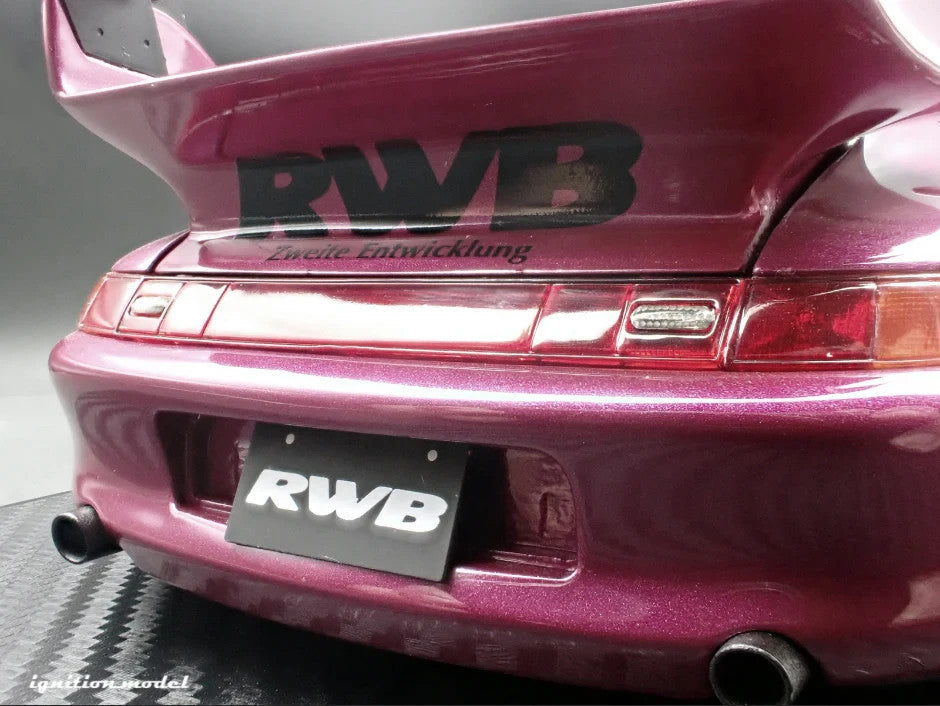 Ignition Model IG3623 1/18 RWB Porsche 993 Purple Metallic Resin