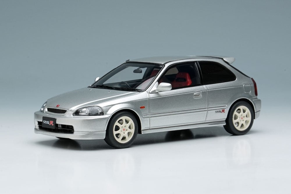 Make Up EIDOLON EM480B 1/43 Honda Civic Type R EK9 1997 Vogue Silver Metallic