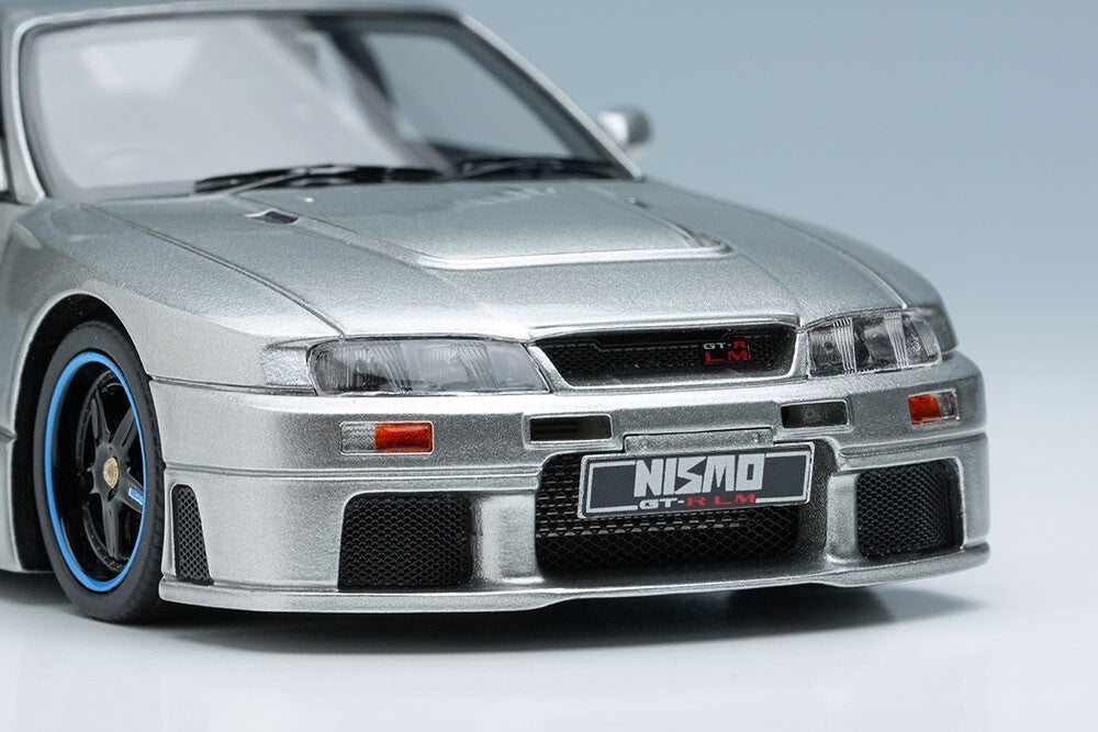 Make Up EIDOLON EM500 1/43 Nissan GT-R LM Road Car 1995 Silver