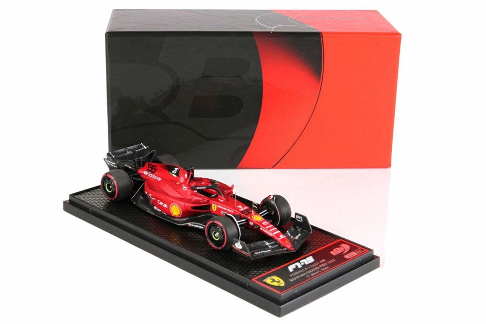 BBR BBRC275B 1/43 Ferrari F1-75 Bahrain GP 2022 C.Sainz 2nd Limited 327pcs