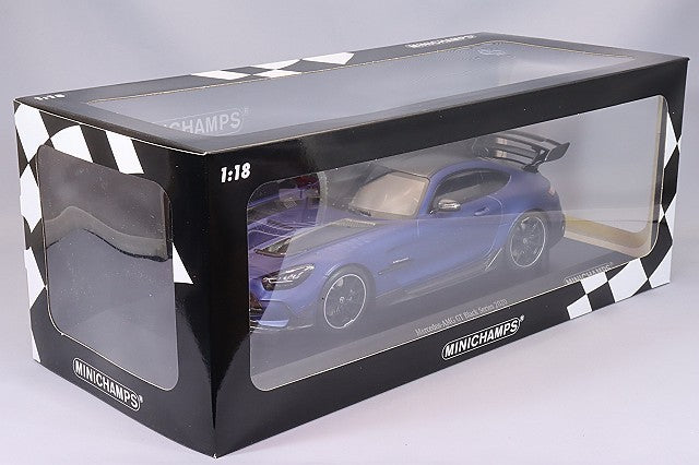 Minichamps MC155032021 1/18 Mercedes-AMG GT Black Series 2020 Matte BlueMetallic