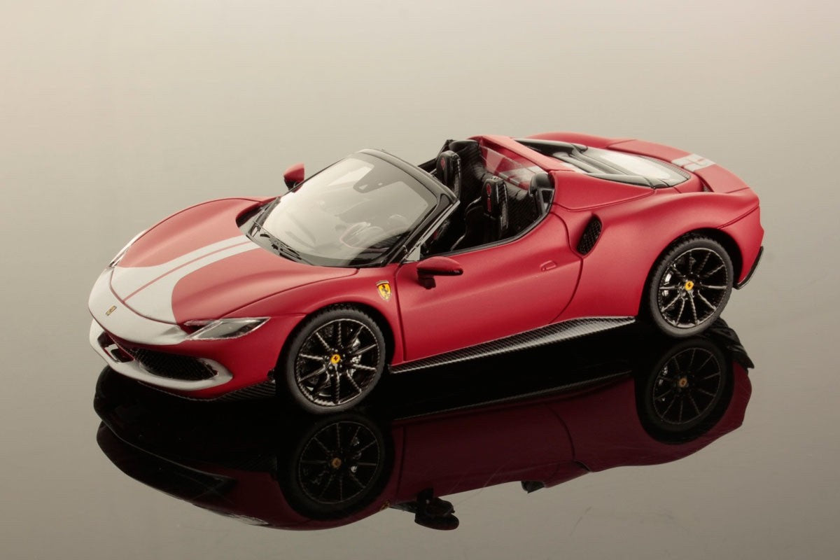 Looksmart LS538G 1/43 Ferrari 296GTS 2022 Rosso F1-75 Assetto Fiorano Resin