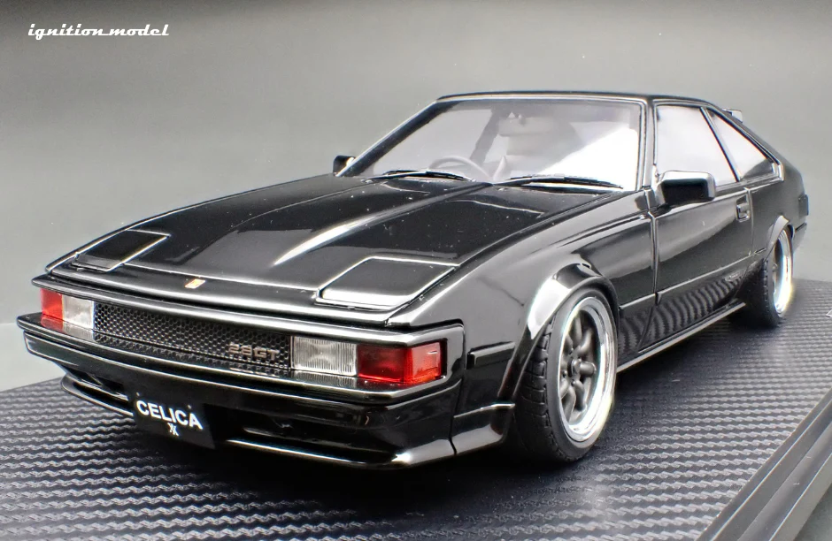 Ignition Model IG3531 1/18 Toyota Celica XX A60 Supra Watanabe Black Resin