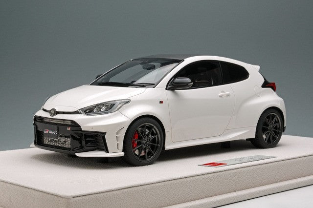 EIDOLON EML182B 1/18 Toyota GR Yaris RZ 2024 Platinum White Resin