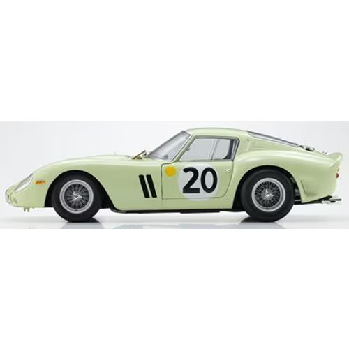 Kyosho KS08438E 1/18 Ferrari 250 GTO Le Mans 1962 Green Diecast