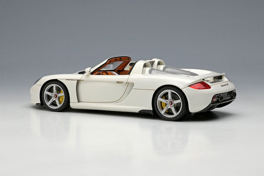 Make Up EIDOLON EM566B 1/43 Porsche Carrera GT 2004 White Resin Model Car