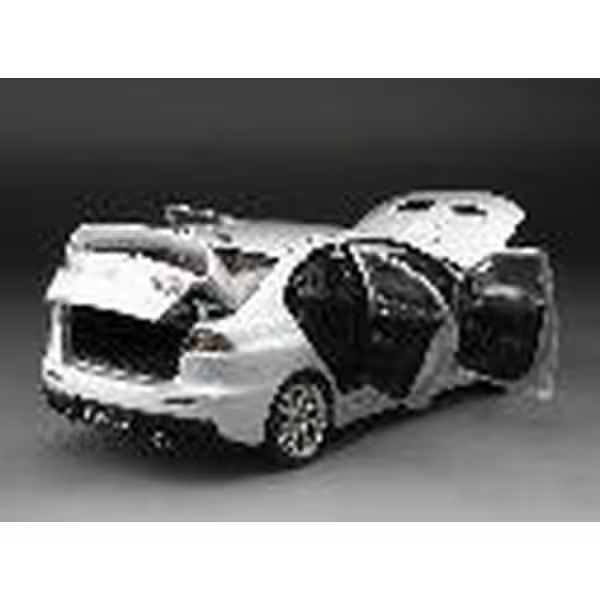 SUNSTAR 5821 1/18 Mitsubishi Lancer Evolution X Silver Metallic