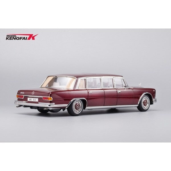 KENGFai TK-KF029-2 1/18 Mercedes-Benz Pullman Pearl Jujube Red Diecast Model Car