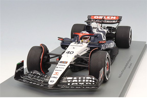 Spark S18S958 1/18 AlphaTauri AT04 Singapore GP 2023 #40 Multi Resin