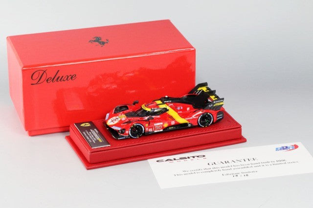 BBR Deluxe C287BDL 1/43 Ferrari 499P Le Mans 2023 No.50 Red Base Ltd 15pcs