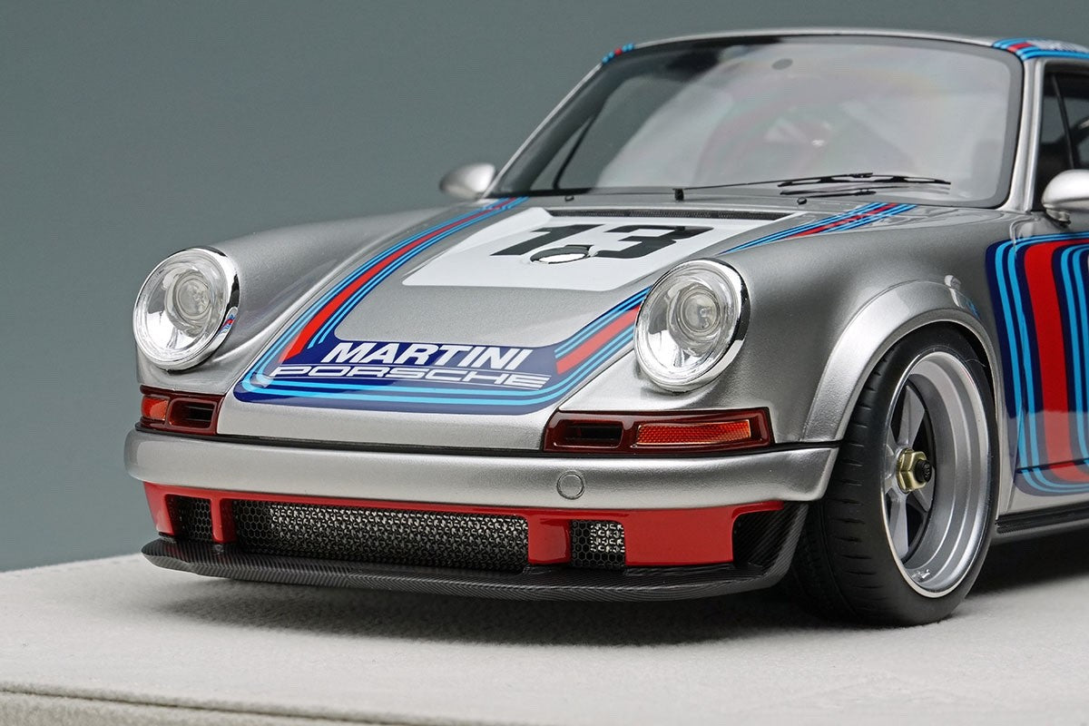 EIDOLON EML018W 1/18 Singer Porsche 911 DLS Silver Martini Limited 120pcs