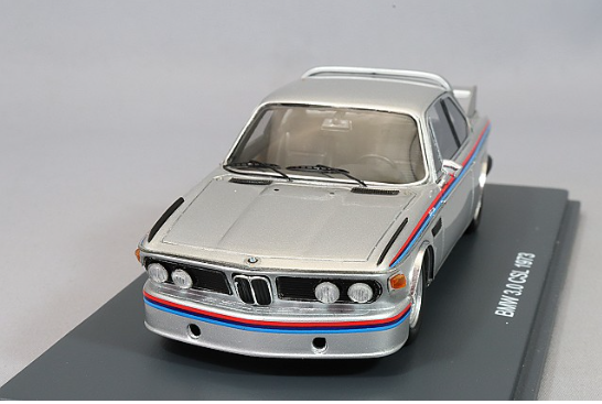 Schuco PRO.R43 SC450936400 1/43 BMW 3.0 CSL 1973 Silver Resin