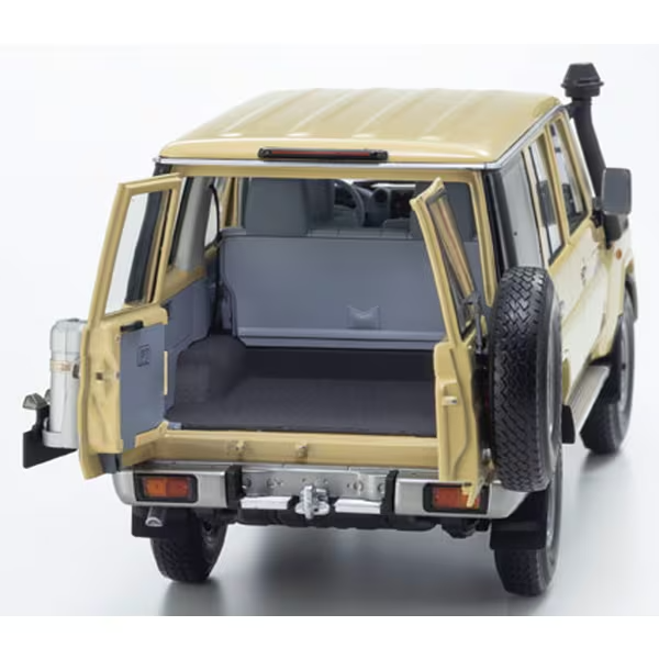 KYOSHO AL870102 1/18 Toyota Land Cruiser 76 2017 Beige Die-Cast Model