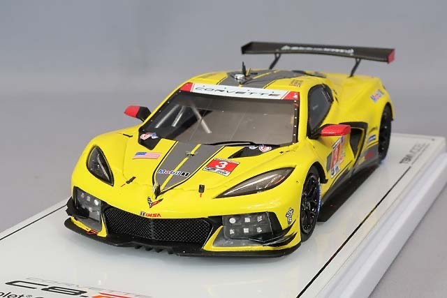 TSM TSM430639 1/43 Chevrolet Corvette C8.R 2022 IMSA Daytona 24H #3 Yellow Resin
