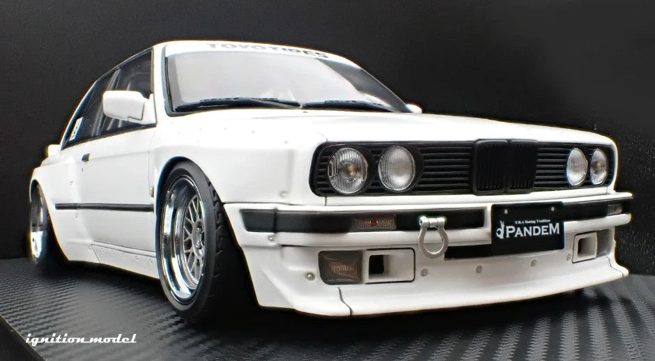 Ignition Model IG3719 1/18 PANDEM 30 White Mesh Wheels Resin