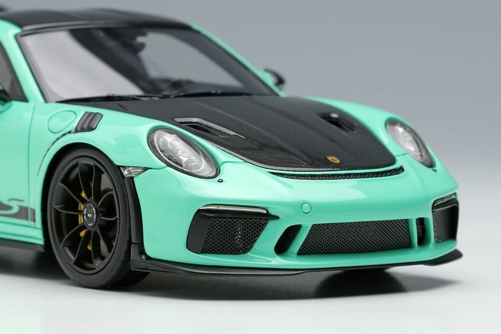 EIDOLON EM574I 1/43 Porsche 911 991.2 GT3 RS Weissach Package 2018 Mint Green