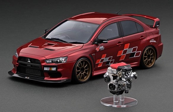 Ignition Model IG3211 1/18 Mitsubishi Lancer Evolution X Red Metallic